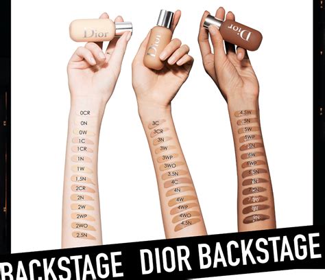 dior backstage foundation review dry skin|Dior Backstage foundation swatches.